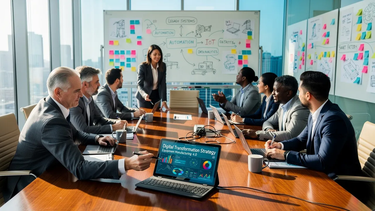 What is Digital Transformation Consulting for Equipment Manufacturers?
